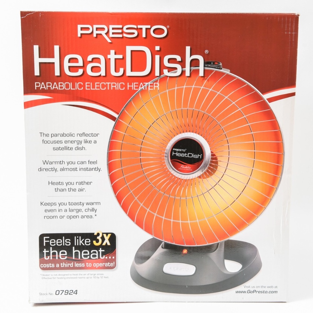Heat Dish Plus Parabolic Electric Heater